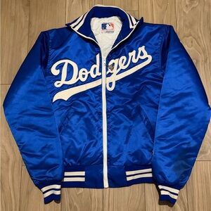 Vintage 80S Starter Los Angeles
Dodgers Satin Jacket RARE MENS ZIP UP